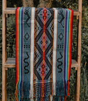 Andean Alpaca Ceremony Scarf/ Altar Cloth - Lenço Cerimonial de Alpaca Andina