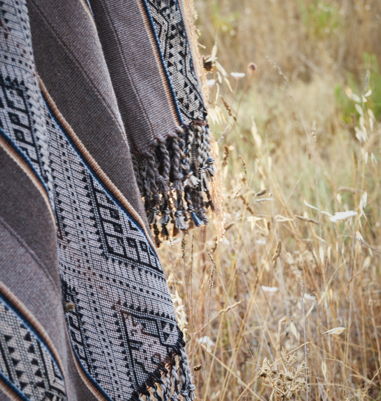 Andean Alpaca Poncho