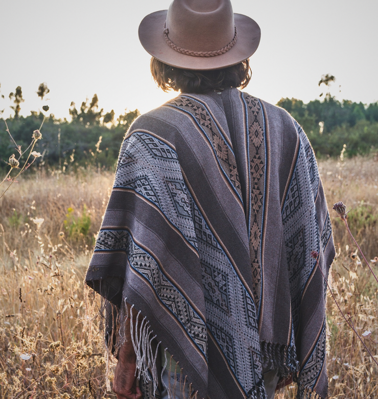 Andean Alpaca Poncho